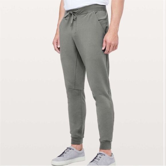 LULULEMON Jogger Men XS City Sweat Gray Sage - Picture 1 of 10